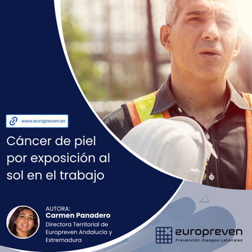 Cáncer de piel por exposición al sol en el trabajo