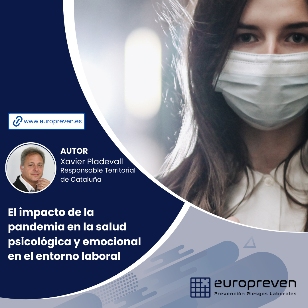 El impacto de la pandemia en la salud psicológica y emocional en el entorno laboral