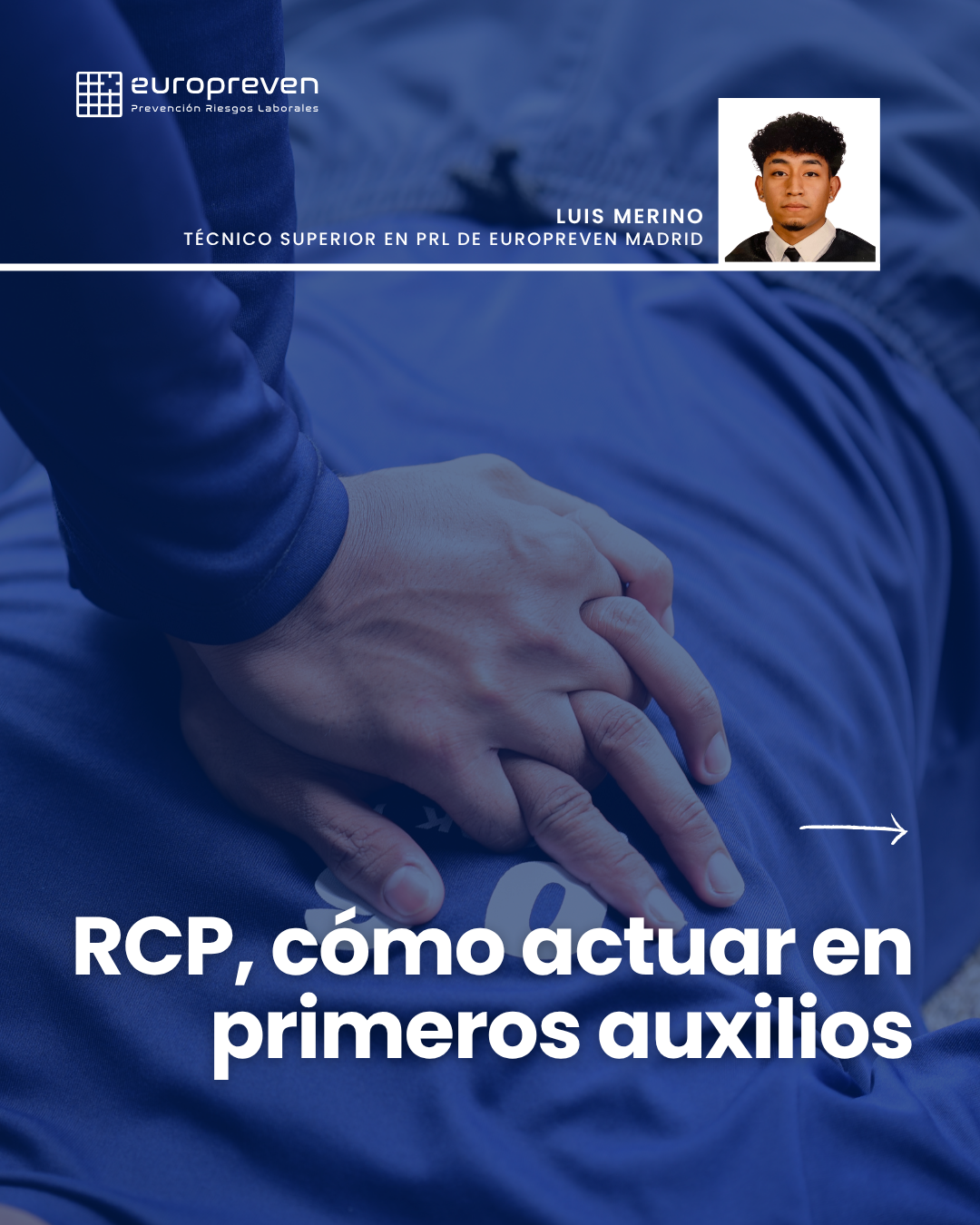 Reanimación cardiopulmonar RCP: cómo actuar en primeros auxilios